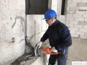 алмазная резка бетона в Одессе цена от 100 грн 